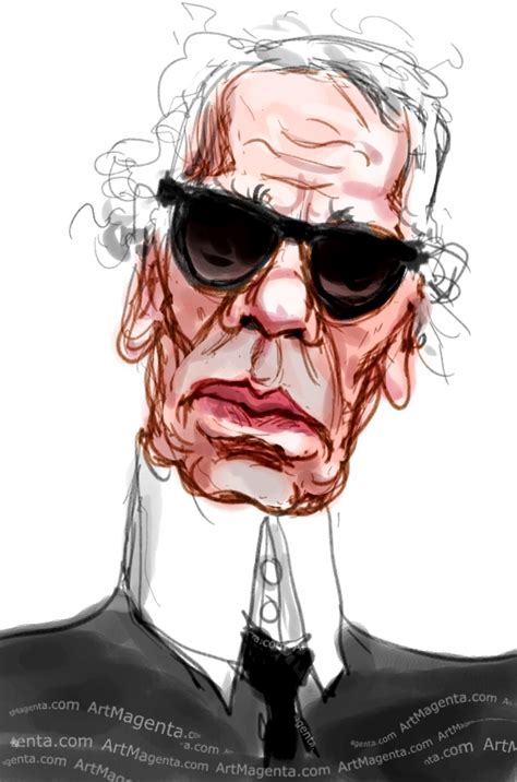 drawing karl lagerfeld caricature miuccia prada|What Miuccia wore .